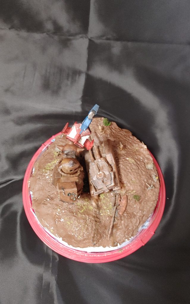 上から見るとコア・ファイターが飛んでいるように見えますよね....