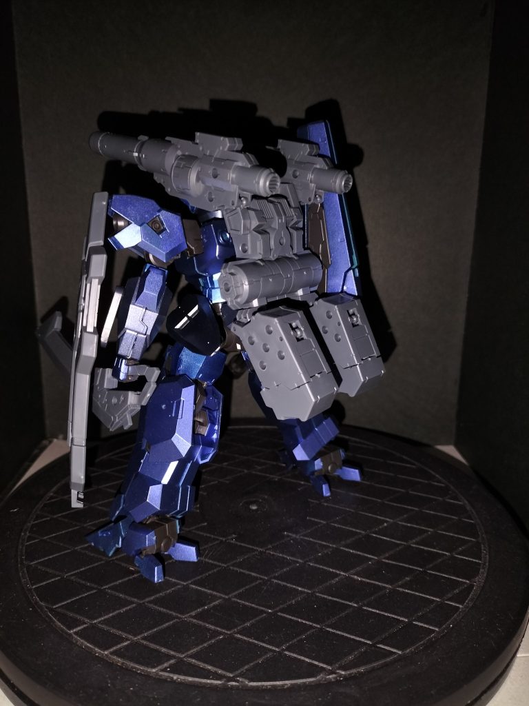 後ろから若干バイオレットって出にくいような気がします。少し塗りが浅かったかな～