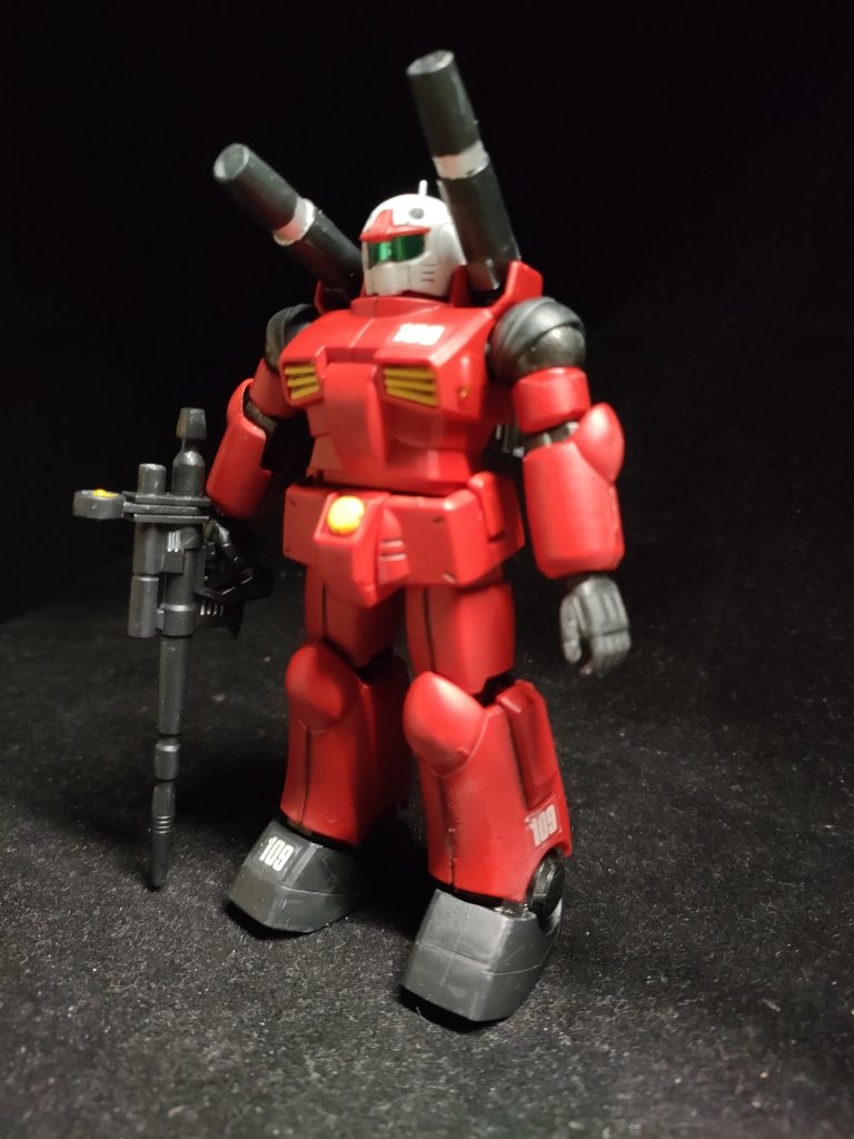 リバイブ版やククルスドアン版に比べ、ちょっとずんぐりしたシルエットとやや大きめの顔が特徴ですが、その分、不器用な力強さという感じがあります。いわゆるちょっとおっさん体型です。新旧で好みが分かれてるらしいですが、個人的にはこちらが好きですね。