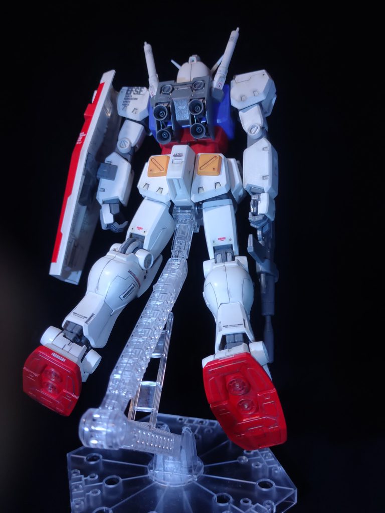 バーニア内はビーズでディテールアップ