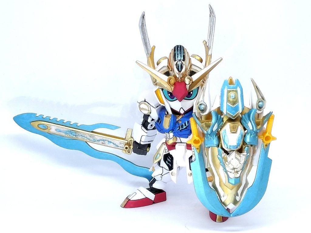 水龍の構え従来と同様に、剣と盾を駆使して戦う基本形態