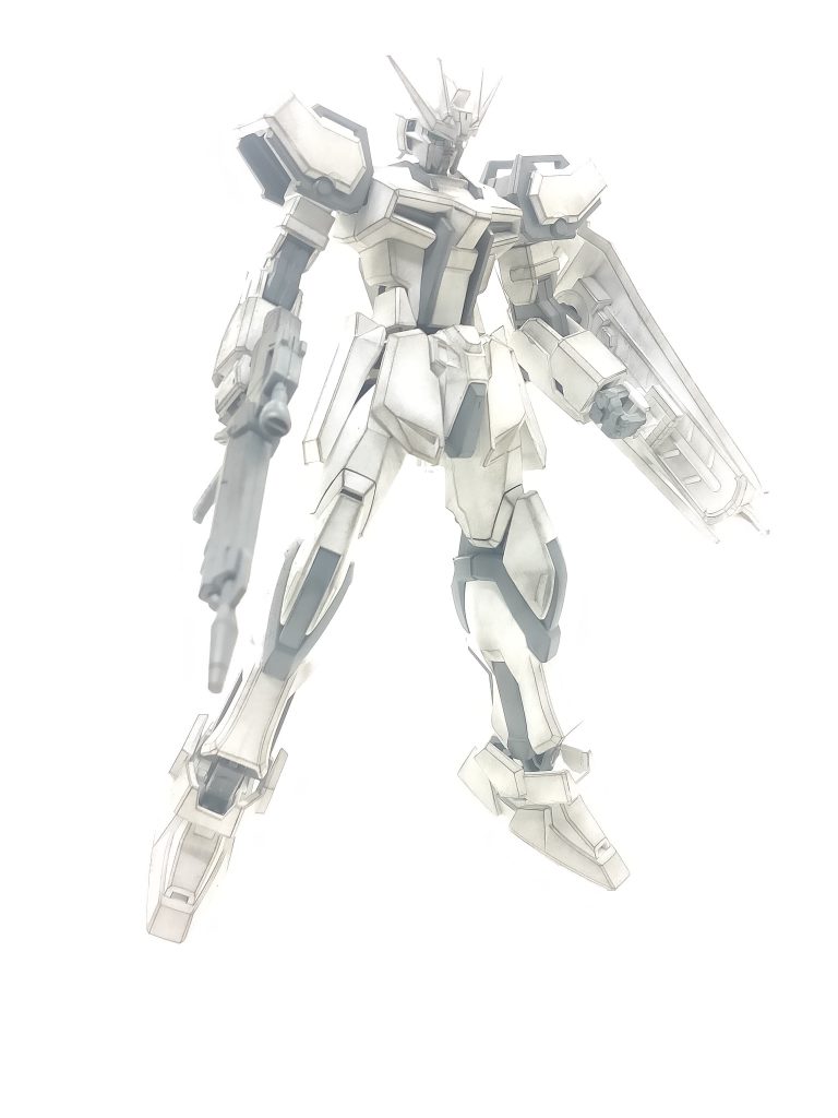 ストライクガンダム[ ペインティングモデル]–2枚目/制作者：かえる