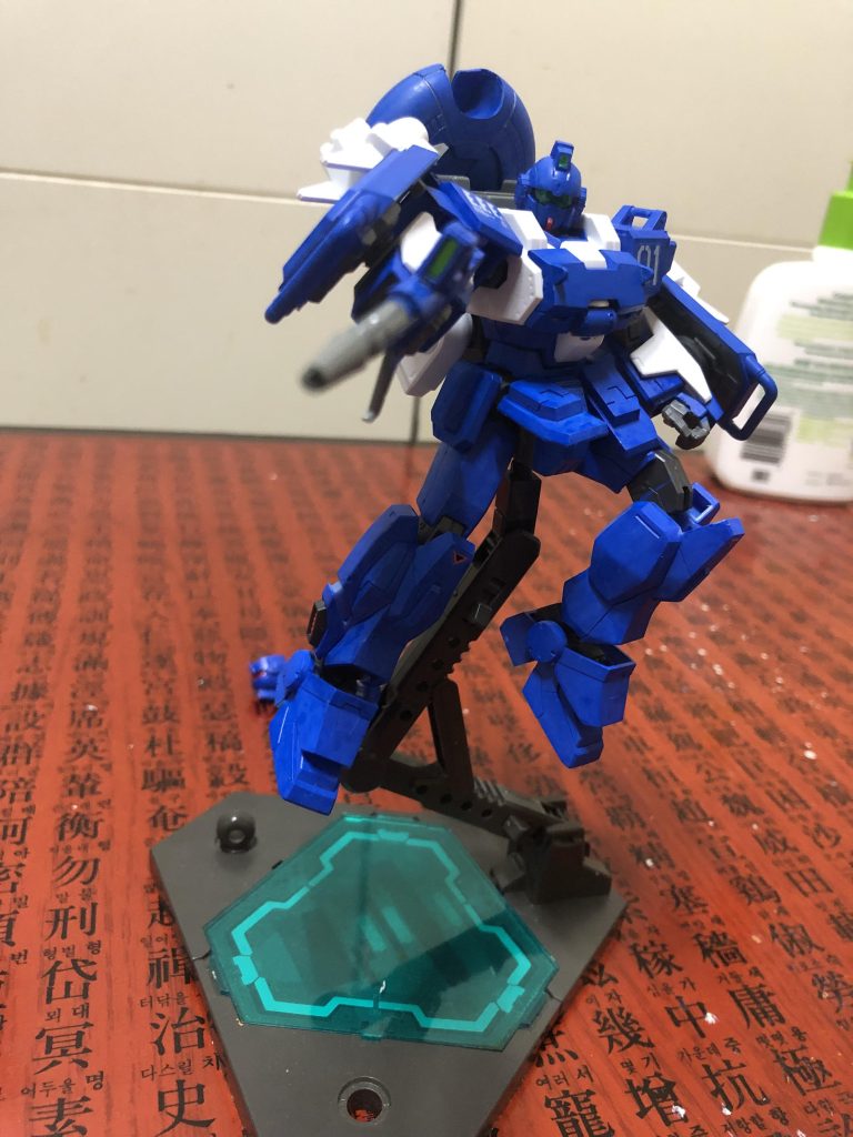 ビームライフルアクション