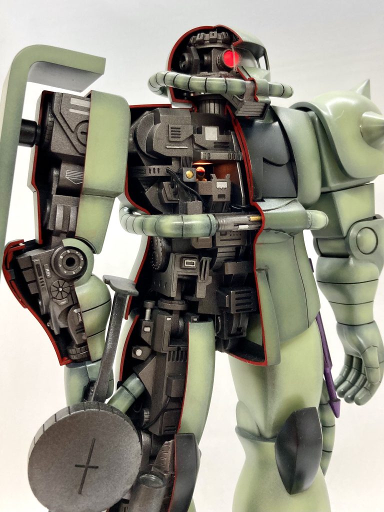 “断面”を赤に塗ってしまうのは…  おそらく、ウルトラ怪獣解剖図鑑の影響です😆