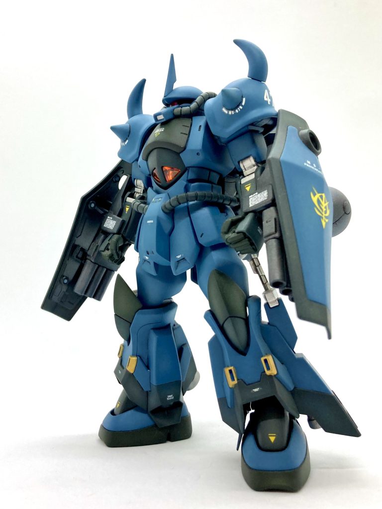 大きな改修はしていませんが、両腕の武器が少々イジってあります。