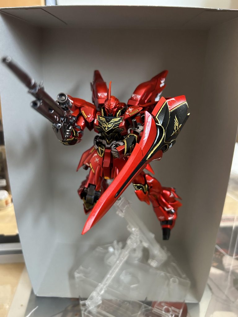 最後までご覧いただきありがとうございました。やはりシナンジュはカッコいいですねー。