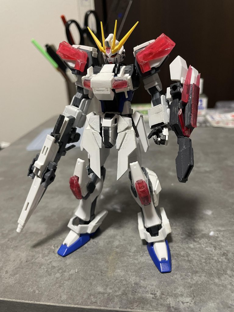 武装類は前とほとんど変えてませんが、RGとのニコイチなので前よりちょっと変わってます。