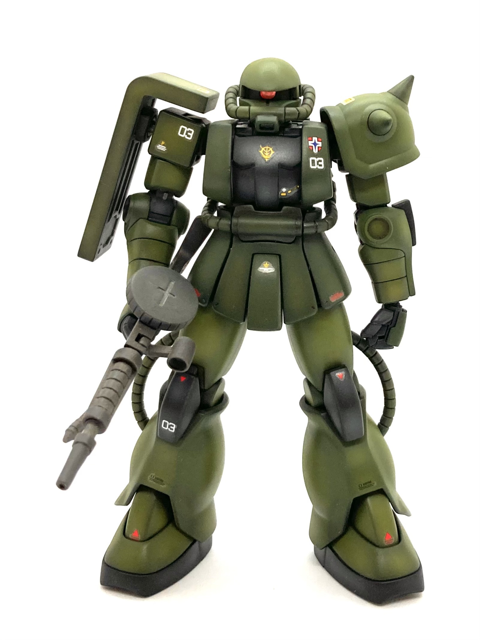 1/144 理想のザク〜THE FIRST〜｜のちちさんのガンプラ作品｜GUNSTA