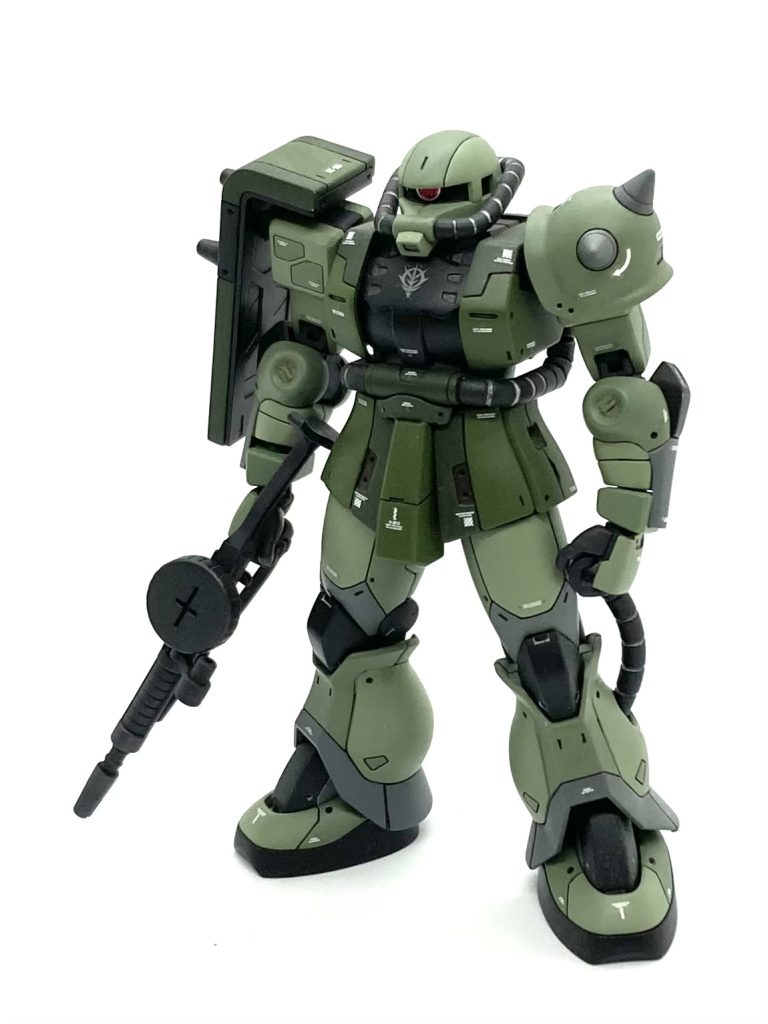 リバイブ版から作ったRG風味の陸戦型ザクⅡ。