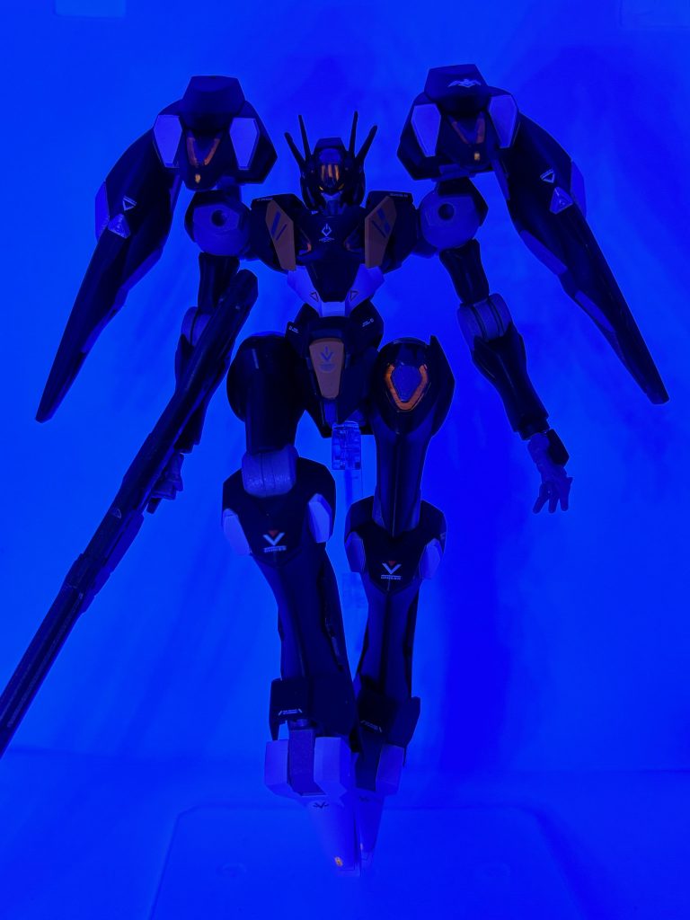 シェルユニット発光状態で〆