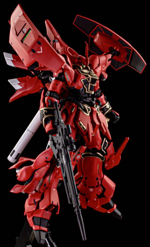 膝はダリルバルデパーツを追加してボリュームアップしています。