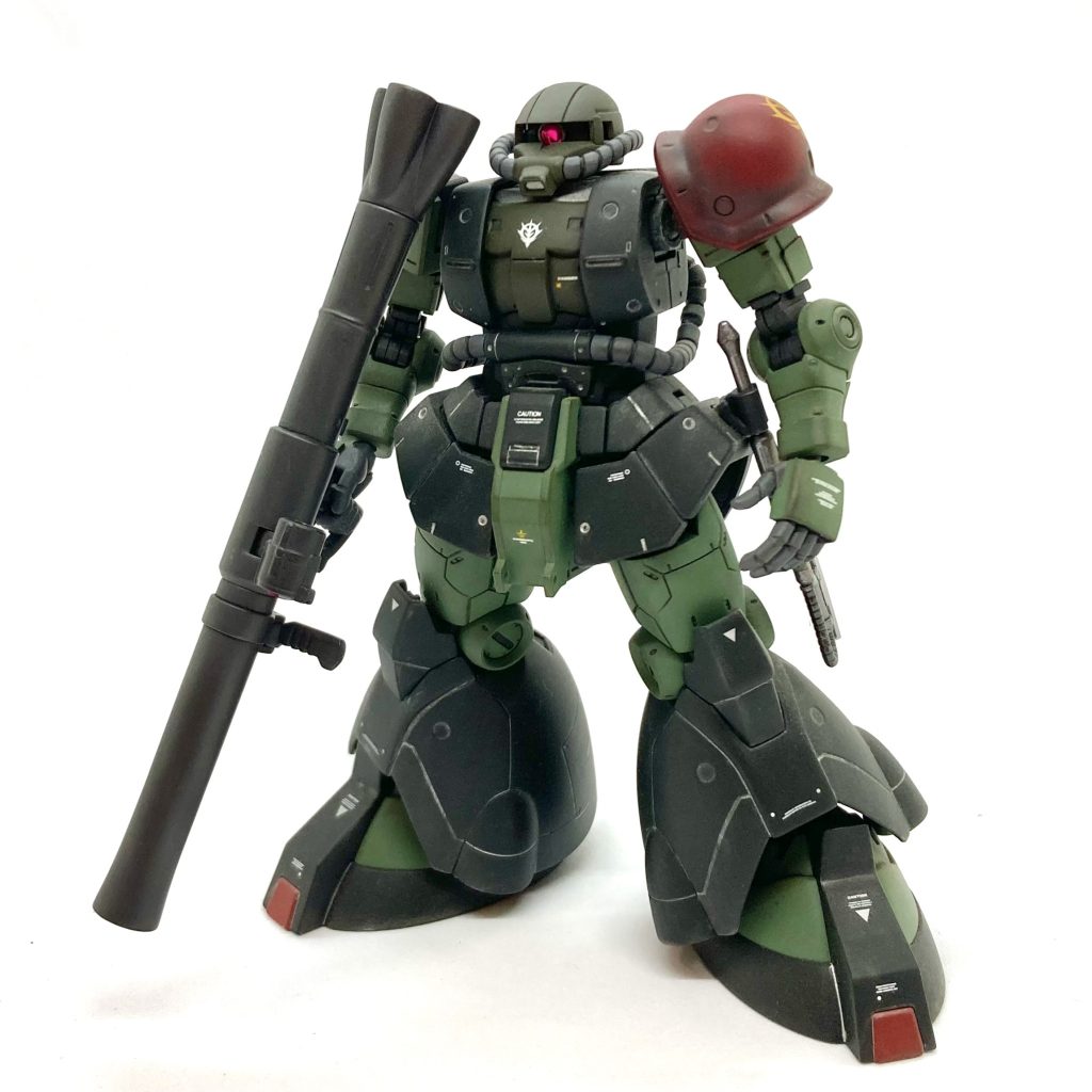 しまった！ マークが左肩だ😅