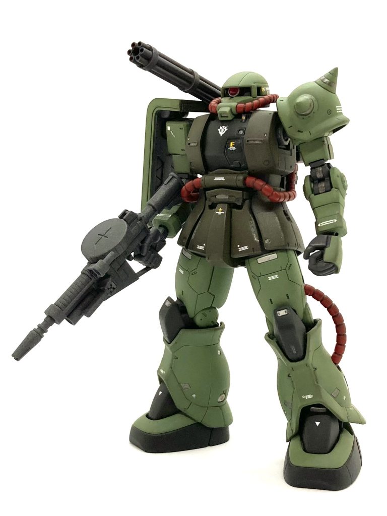 ザクキャノンに対して、ザク・ハーフキャノン…何がハーフ(半分)なんだろう🤔？？？