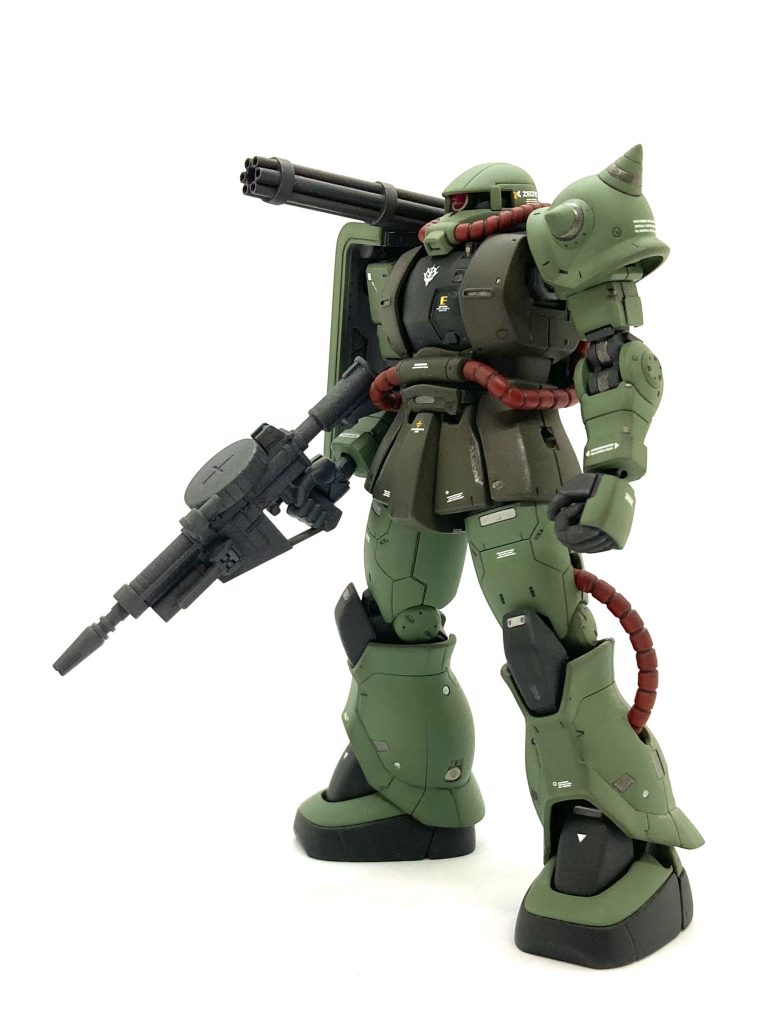 元々、ザクキャノンってガンキャノンとかと違ってキャノン砲は一門ですよね？