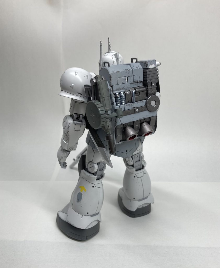 ザクⅠスナイパータイプ(寒冷地仕様)–3枚目/制作者:にしヌコ