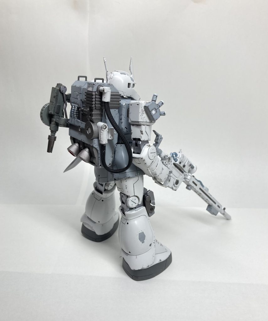 ザクⅠスナイパータイプ(寒冷地仕様)–4枚目/制作者:にしヌコ