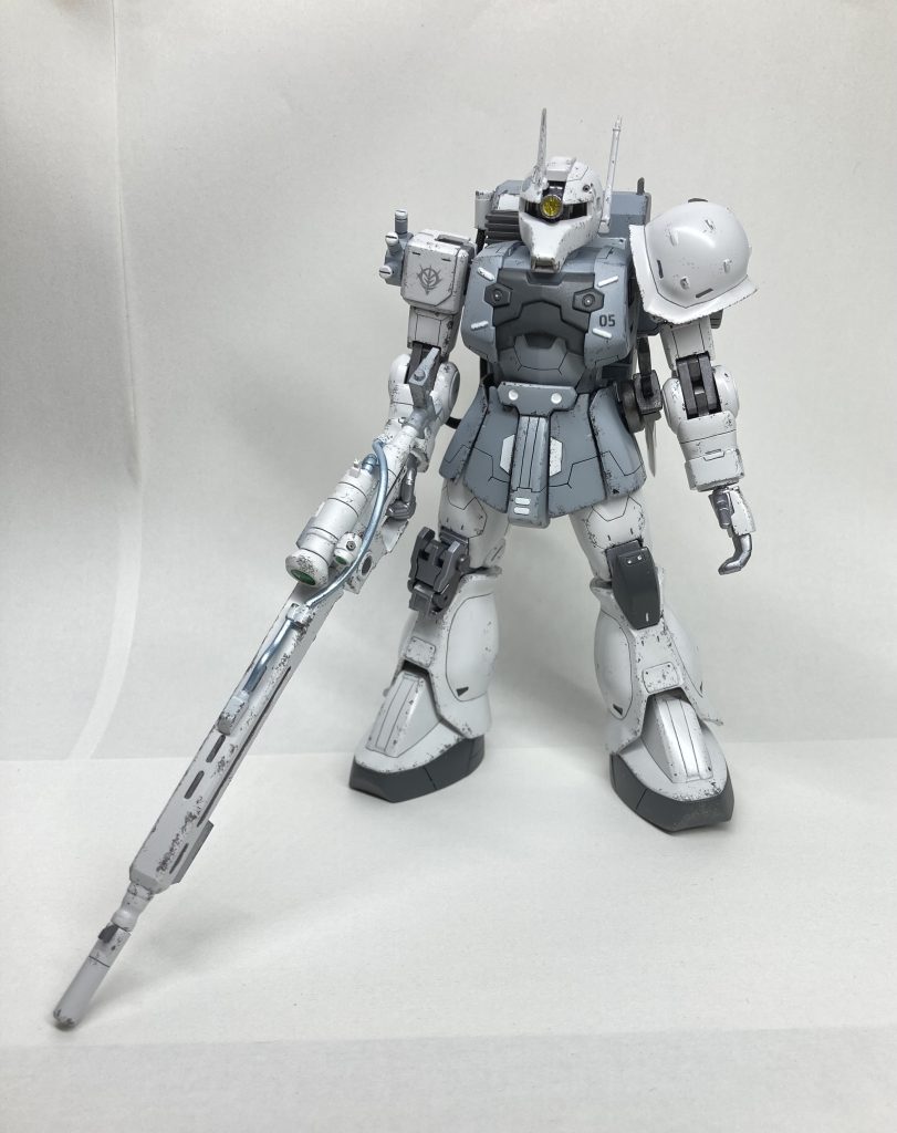 ザクⅠスナイパータイプ(寒冷地仕様)–2枚目/制作者:にしヌコ