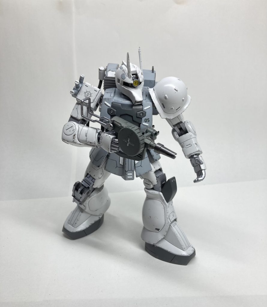 テキトーにマシンガンを持たせてみて