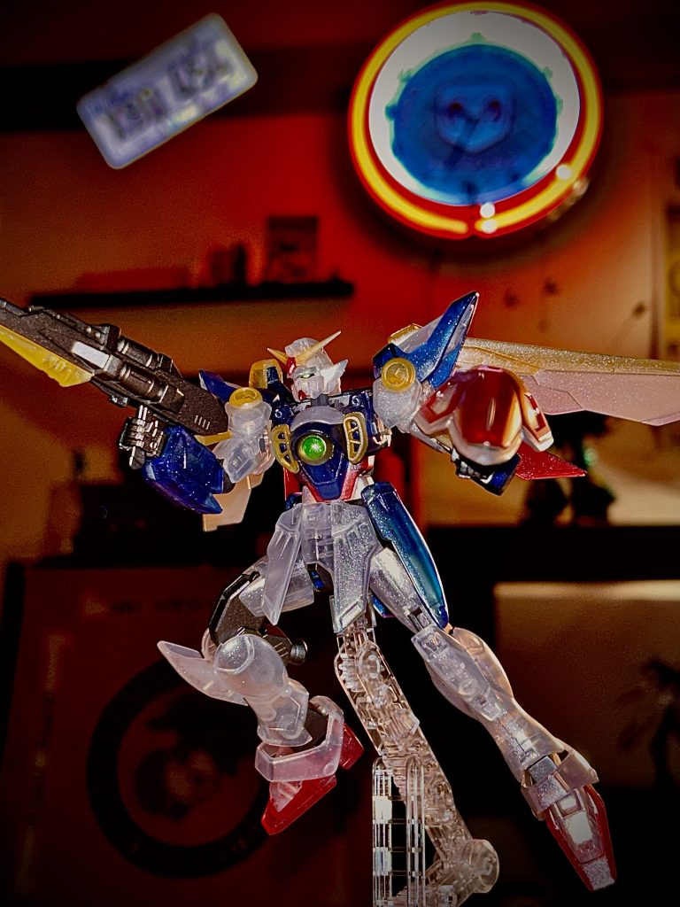 HGAC ウイングガンダム　クリアカラー–2枚目/制作者：GAU-8