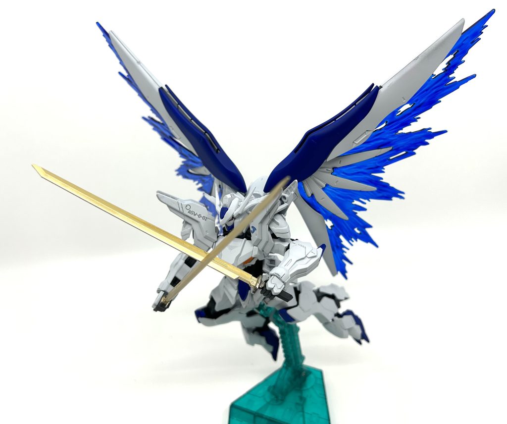 それにもかかわらず、465が自身のガンプラとしてバエルをチョイスしている理由は推しのG-Tuberが使っているガンプラがバルバトスをベースにしたものだったのと、射撃が壊滅的なまでに苦手だからである。