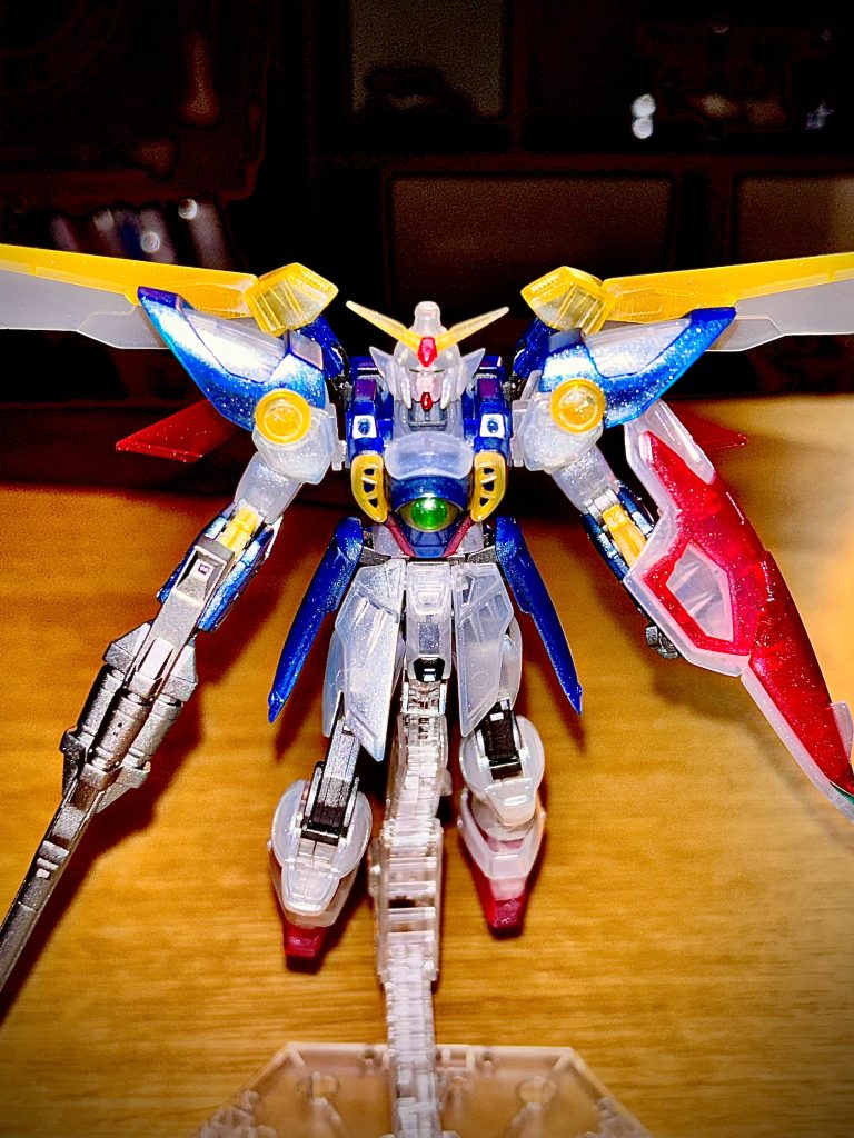 HGAC ウイングガンダム　クリアカラー–4枚目/制作者：GAU-8