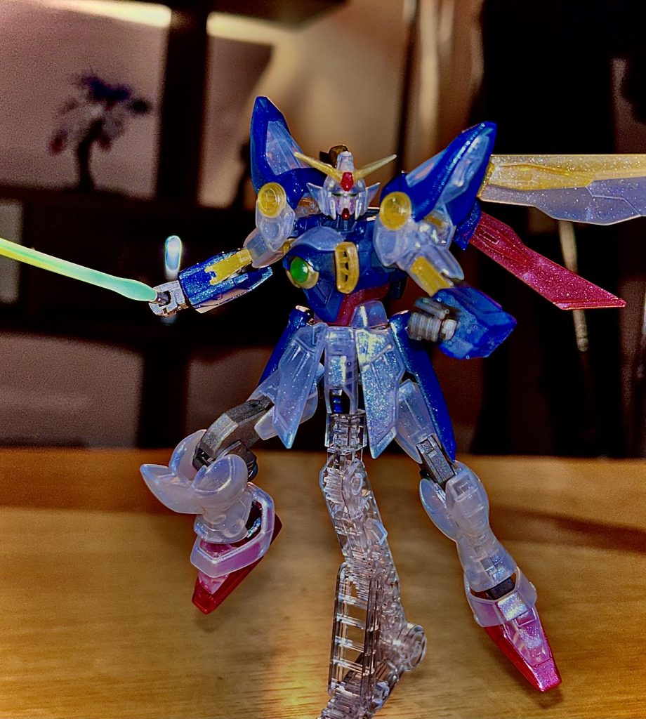 HGAC ウイングガンダム　クリアカラー–5枚目/制作者：GAU-8