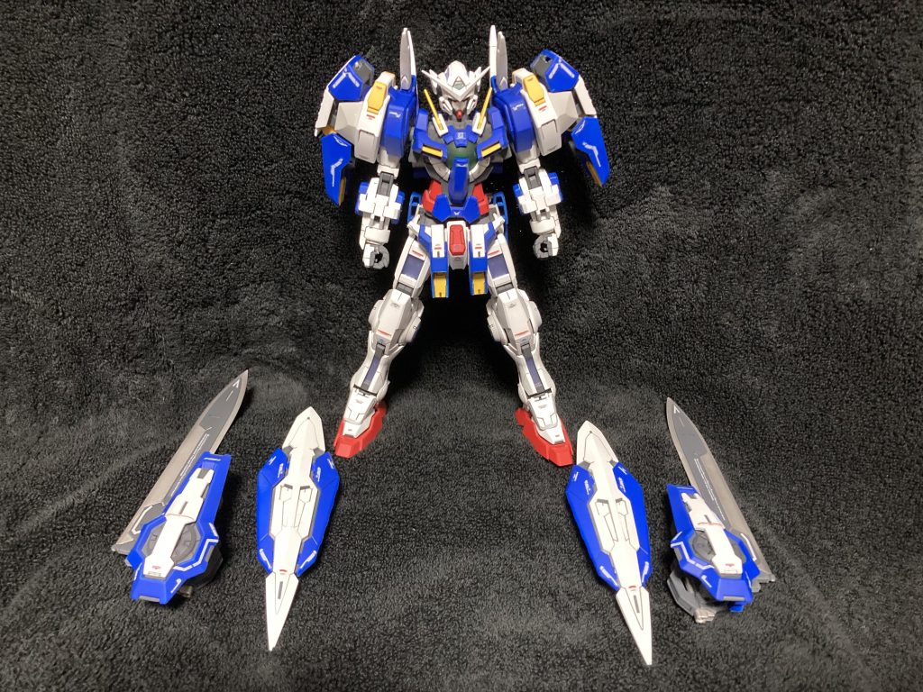 というわけでMGエクシアでした。プレバンのMGアヴァランチはダッシュ版なのでスリッパもあるんですよね。いつか手に入ったら作ってみたいものです。