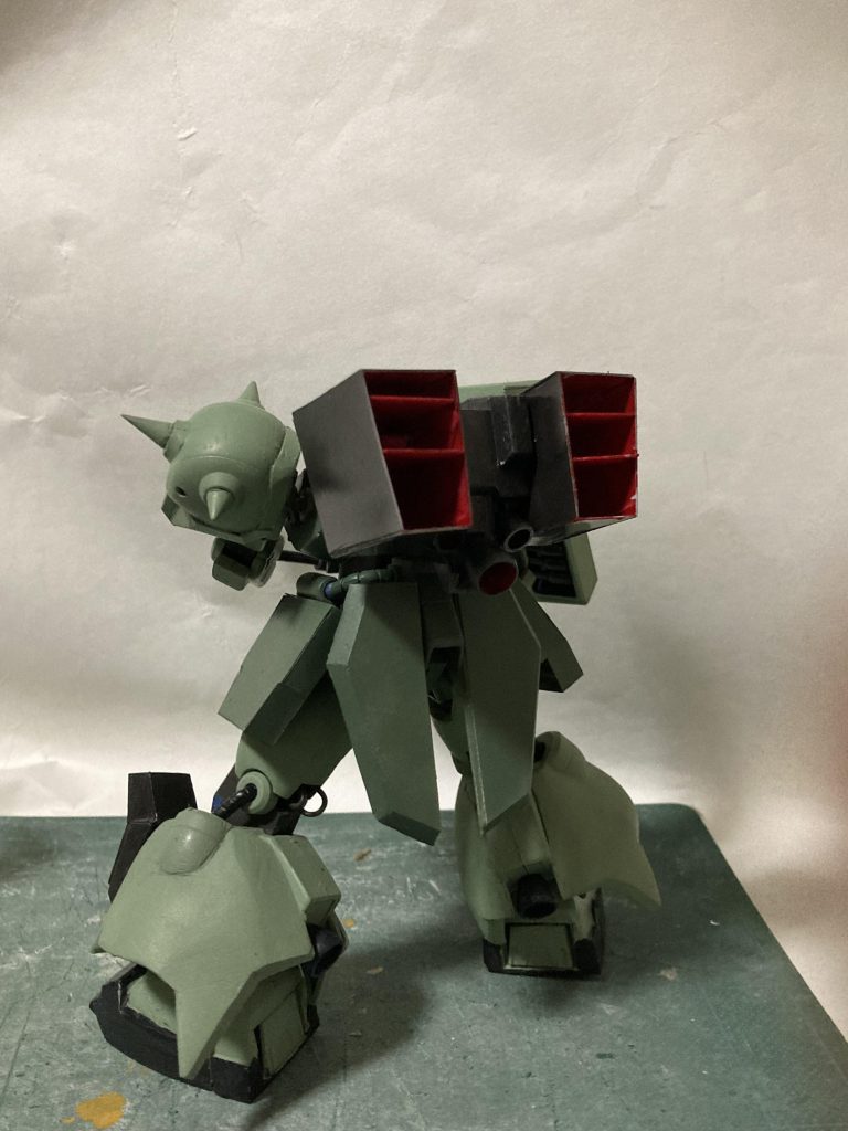 うしろバックパックは残念なことになってます