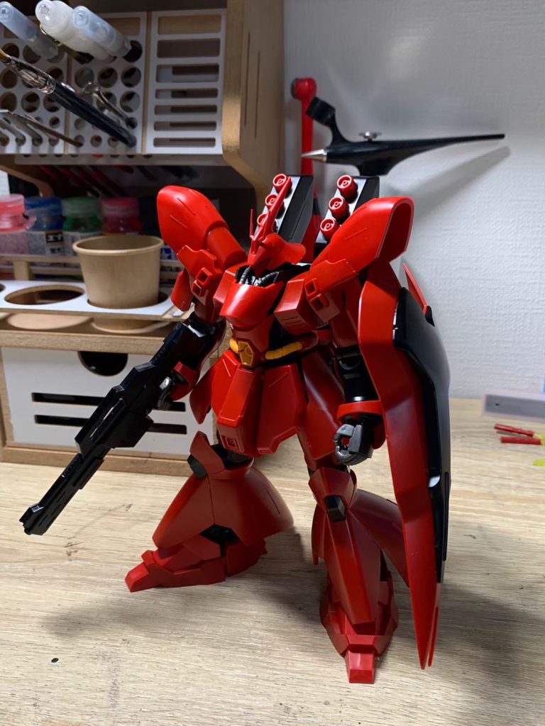 素組み。この状態でもかっこいいです。