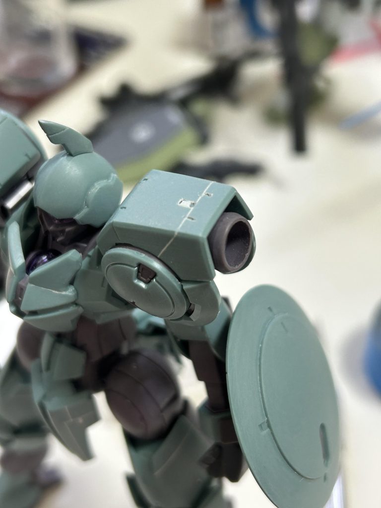 いつもの様に表面処理を行い…