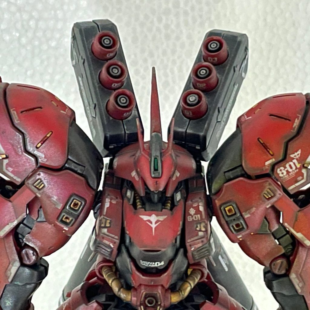 逆シャアシリーズ、最後はやっぱりRGサザビー‼️｜masamineさんの
