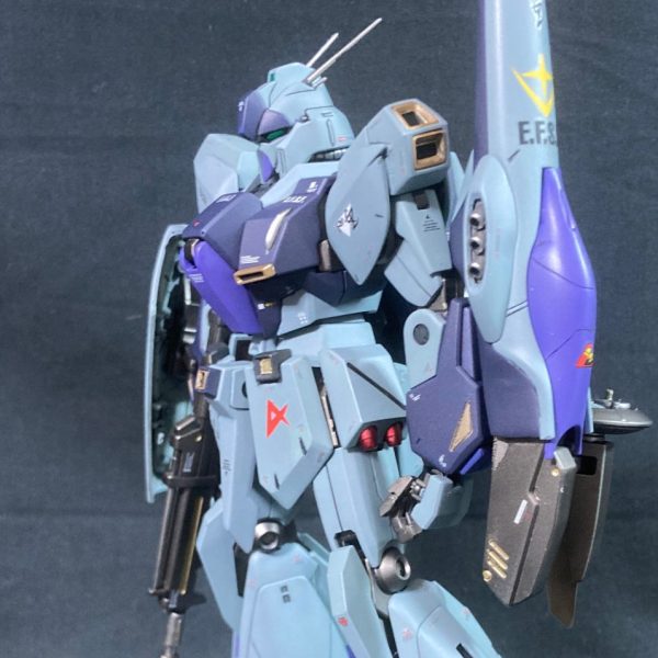 MG1/100リ・ガズィ（ユニコーンVer.） プチ改造全塗装｜SOLIDさんのガンプラ作品｜GUNSTA（ガンスタ）