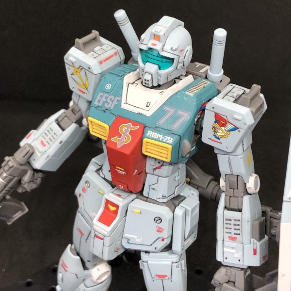 【成形色仕上げ】スレッガー大尉専用ジム