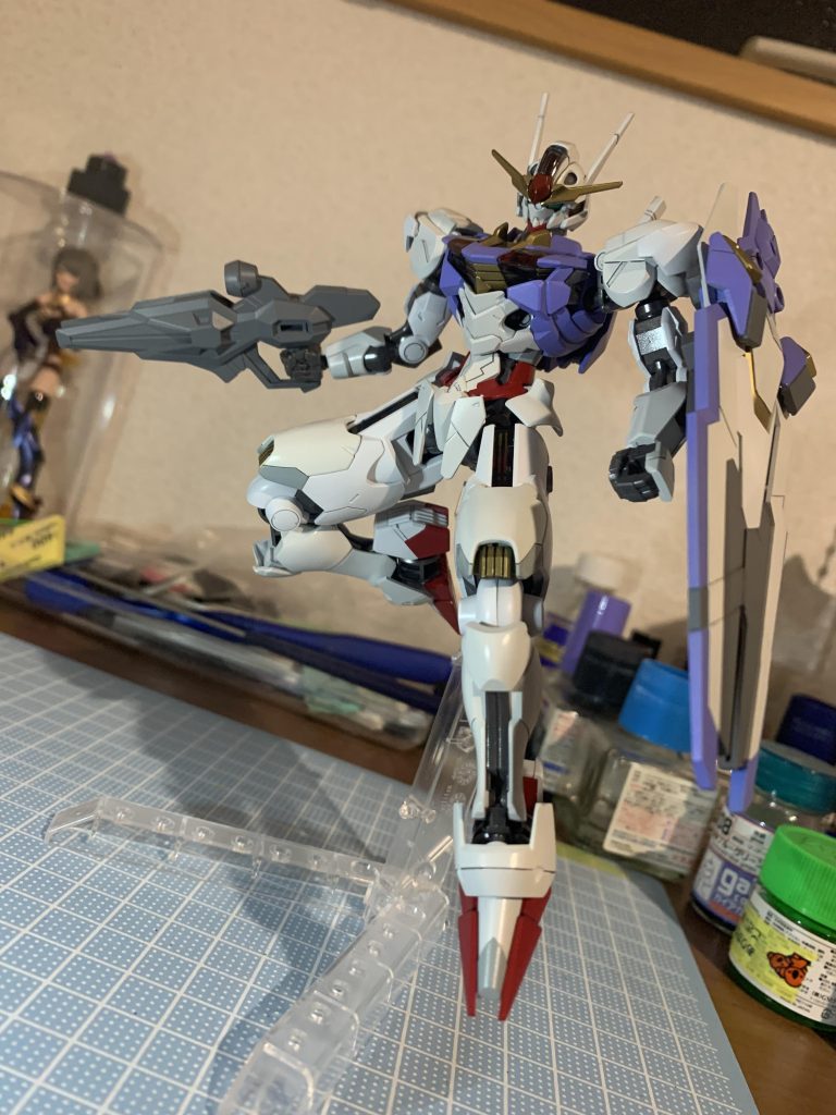 HGエアリアル　全塗装–3枚目/制作者：ゆきを〆