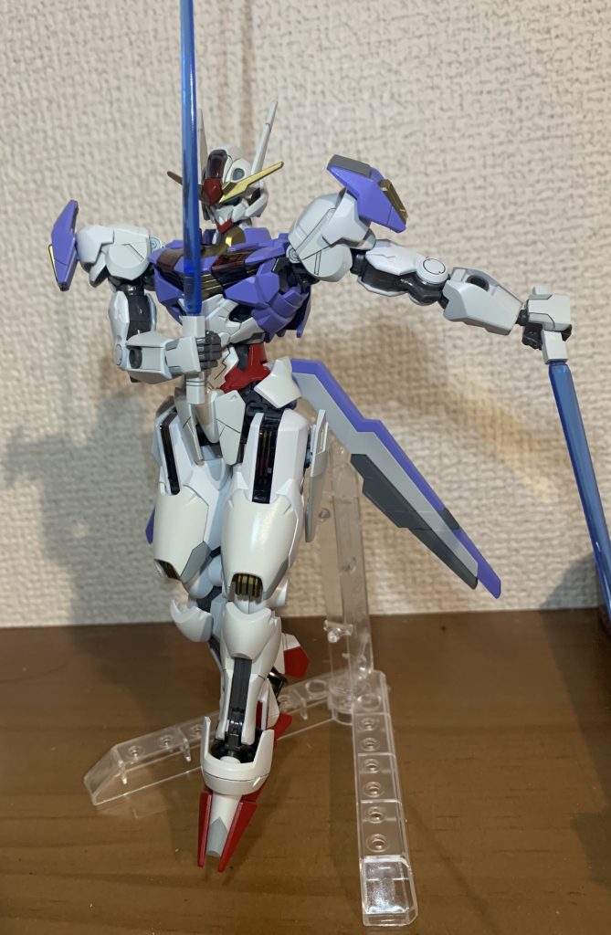 ちょっと騎士風に。