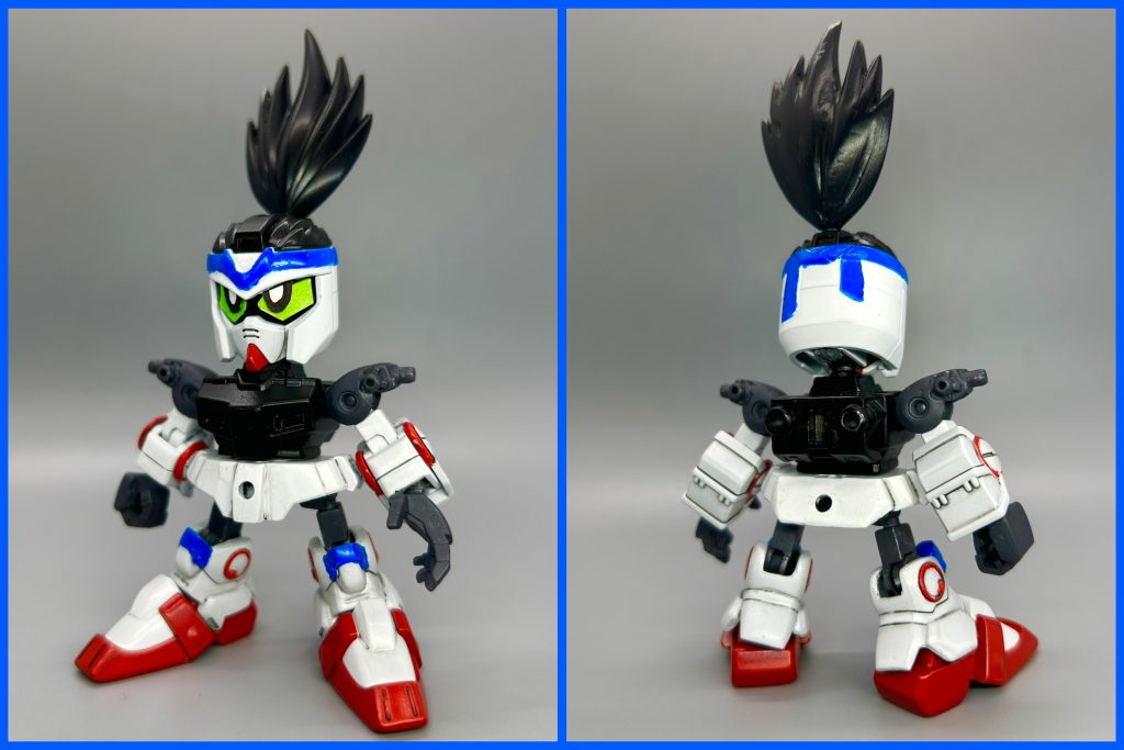 劉雲セカンドV •発明家の姿(軽装タイプ)---大陸の東、海に面し商業が盛んな港街に、とある天才発明家が居た。普段は街の人々のために様々な発明品を作りながら、平和な日々を送っていた。ある日、謎の人物から[青龍剣]を託された事で、彼の人生は一変する---龍帝になる前、劉雲という名で発明家として暮らしていた時の姿。心技体のうち｢心｣が最も強く、超が付くほど前向きな性格。所謂主人公。発明などで培われた高い技術力に加えて、天性の器用さも併せ持つ。しかし旅立つ時点では戦闘経験は無く、身体能力は一般人とさほど変わらないレベルだった。・劉雲と劉備劉備は龍帝の血を継ぐ者=子孫という事で、龍帝剣を使えたり、天玉鎧・蒼龍を呼び出したり出来ますが…今回の劉雲では未登場。劉雲(龍帝)がそれらを使う事になるのは、もう少し先のお話…ということで(^^;・ネーミング物語の流れを考えた際に、