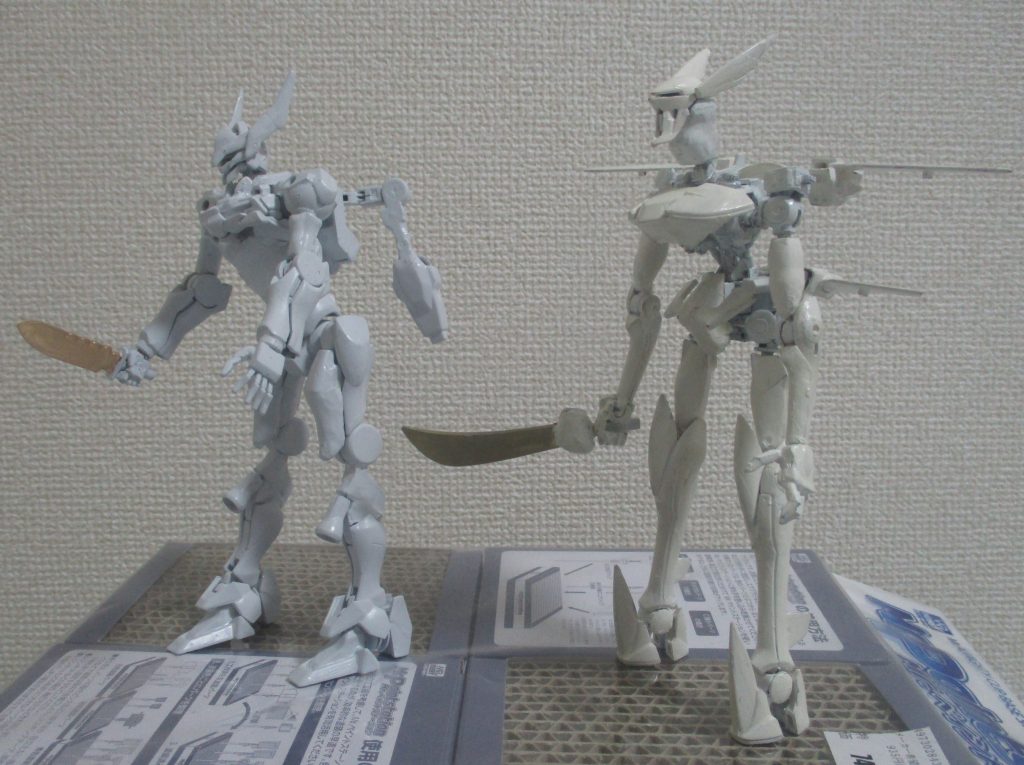 コチラもせっかくなので、「鉄血風コルレル」と競演。