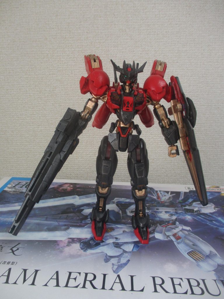 後ろ脚とレクスの腕を外して、スラスターを取り付ければ、ノーマル状態にも出来ます。