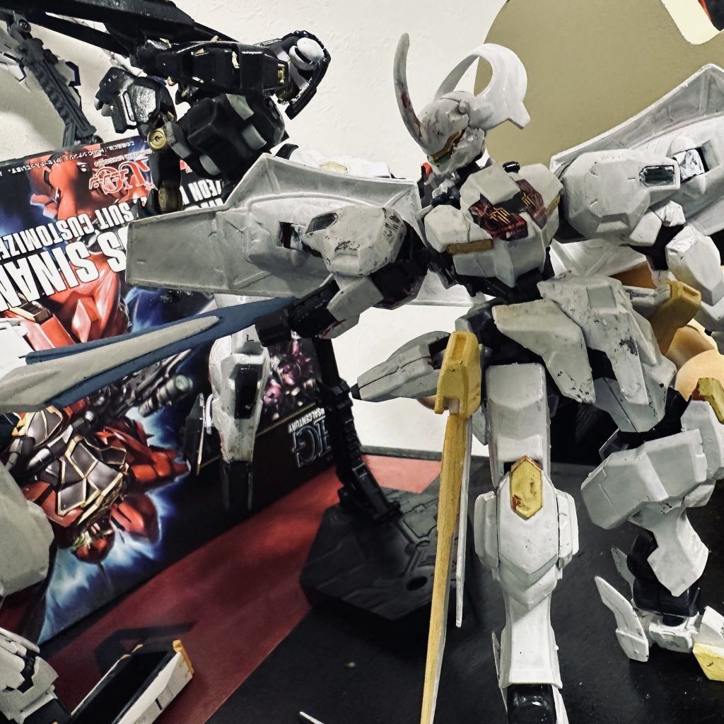 前回に引き続き塗装の剥がれが酷いですが、期待のキズとして大目に見てください(笑)