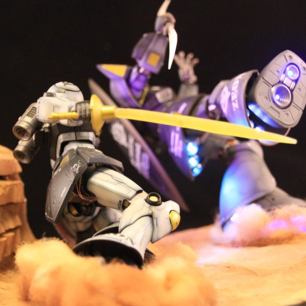 ゲルググvsギャン コンペ