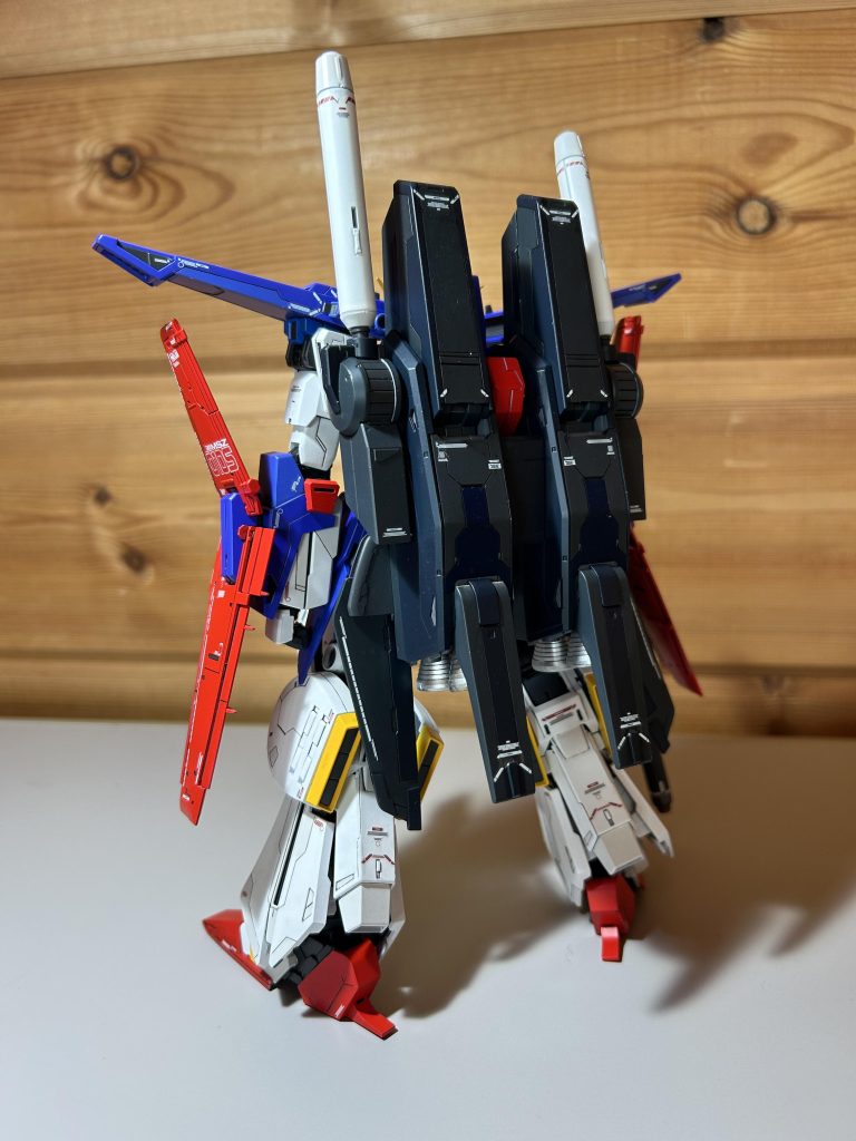 MG 強化型ZZガンダムver.ka–3枚目/制作者：ちゃがも