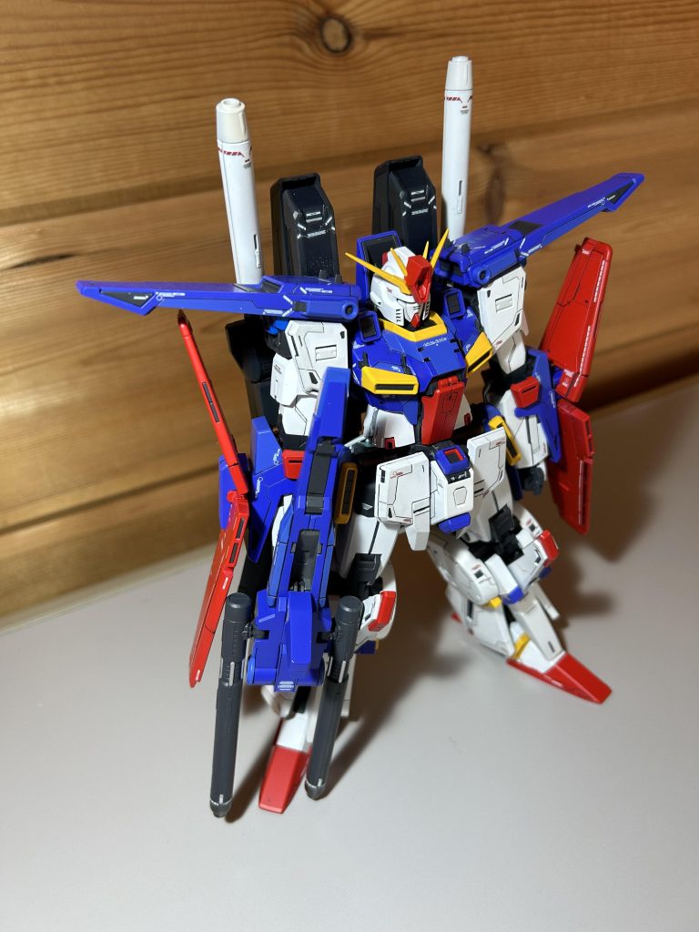 MG 強化型ZZガンダムver.ka–4枚目/制作者：ちゃがも