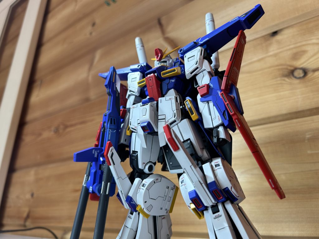 MG 強化型ZZガンダムver.ka–5枚目/制作者：ちゃがも