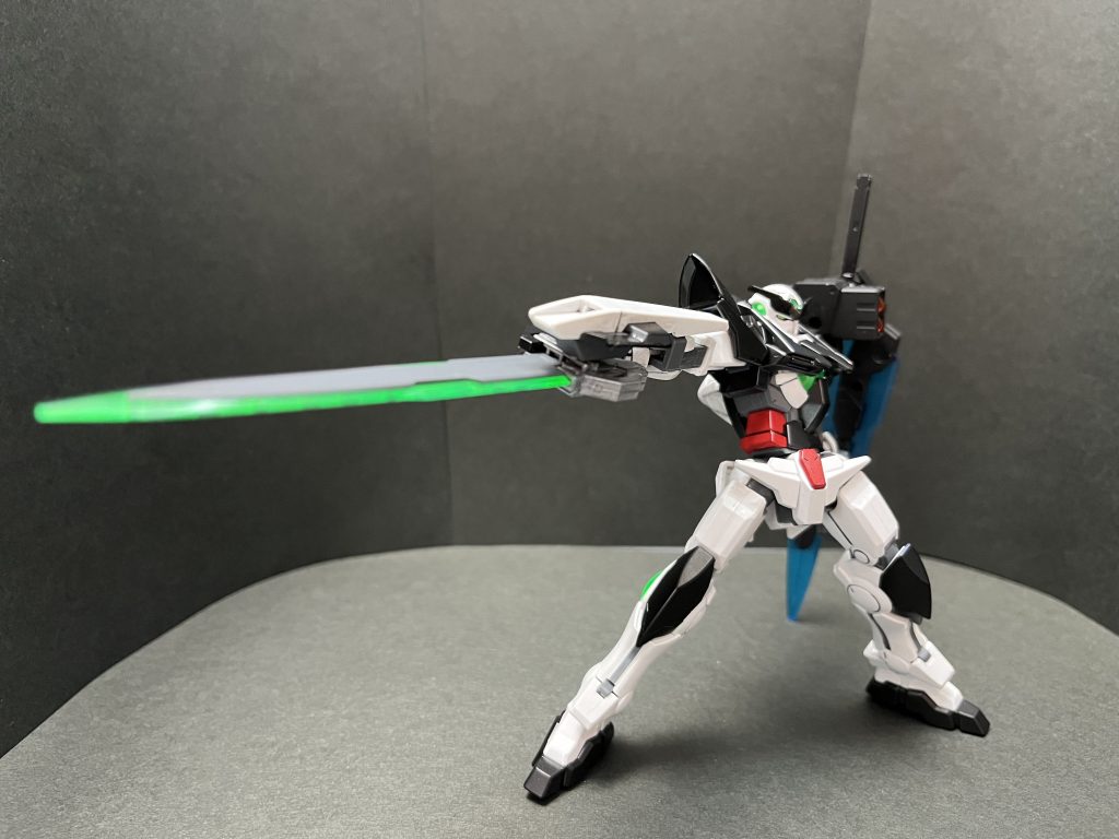 バックパック目当てで買って寂しそうにしてるアメイジングエクシアを仕上げてみました。レクシアはもうガンスタにいたのでRemake Exia(リメイクエクシア)を略してリクシアに決定。Gジェネのソレスタルビーイング女性(以下ソレ子ちゃん)がパイロットのイメージで作成w