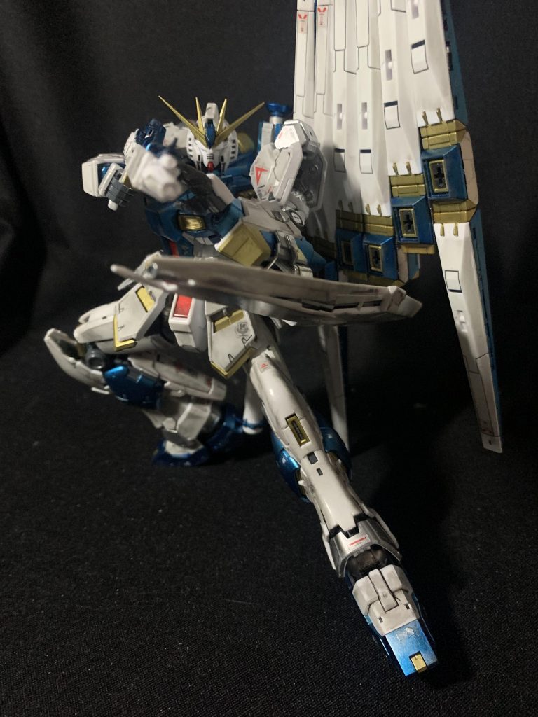 ライフルでポーズ①です。