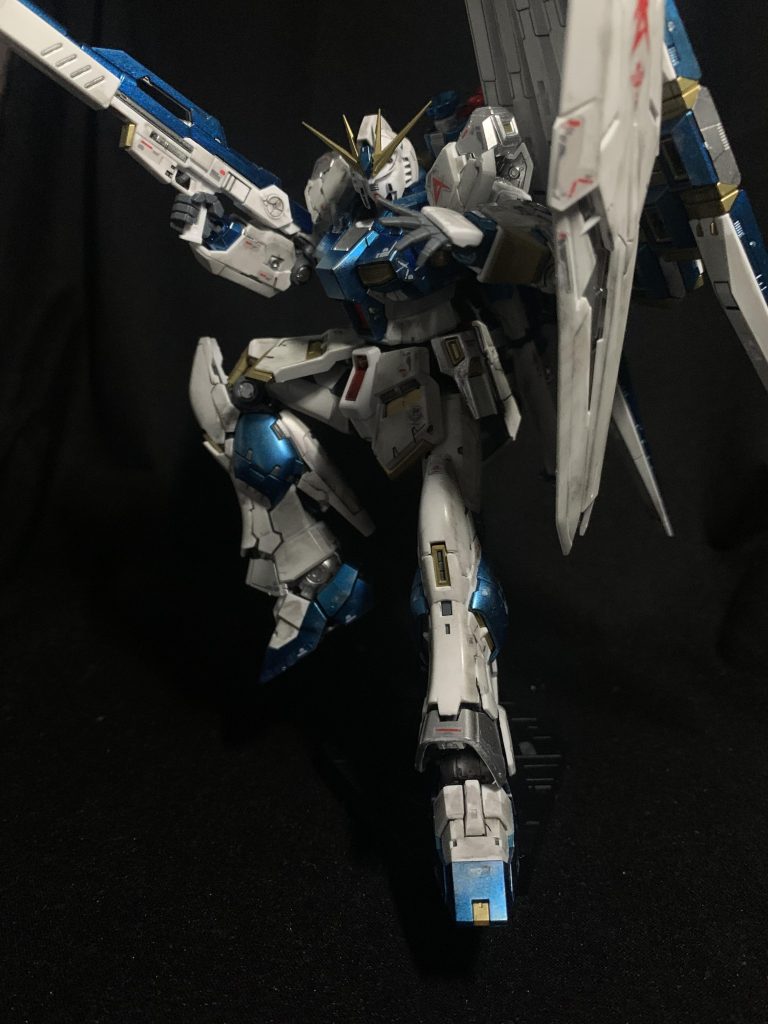 ライフルでポーズ②です。