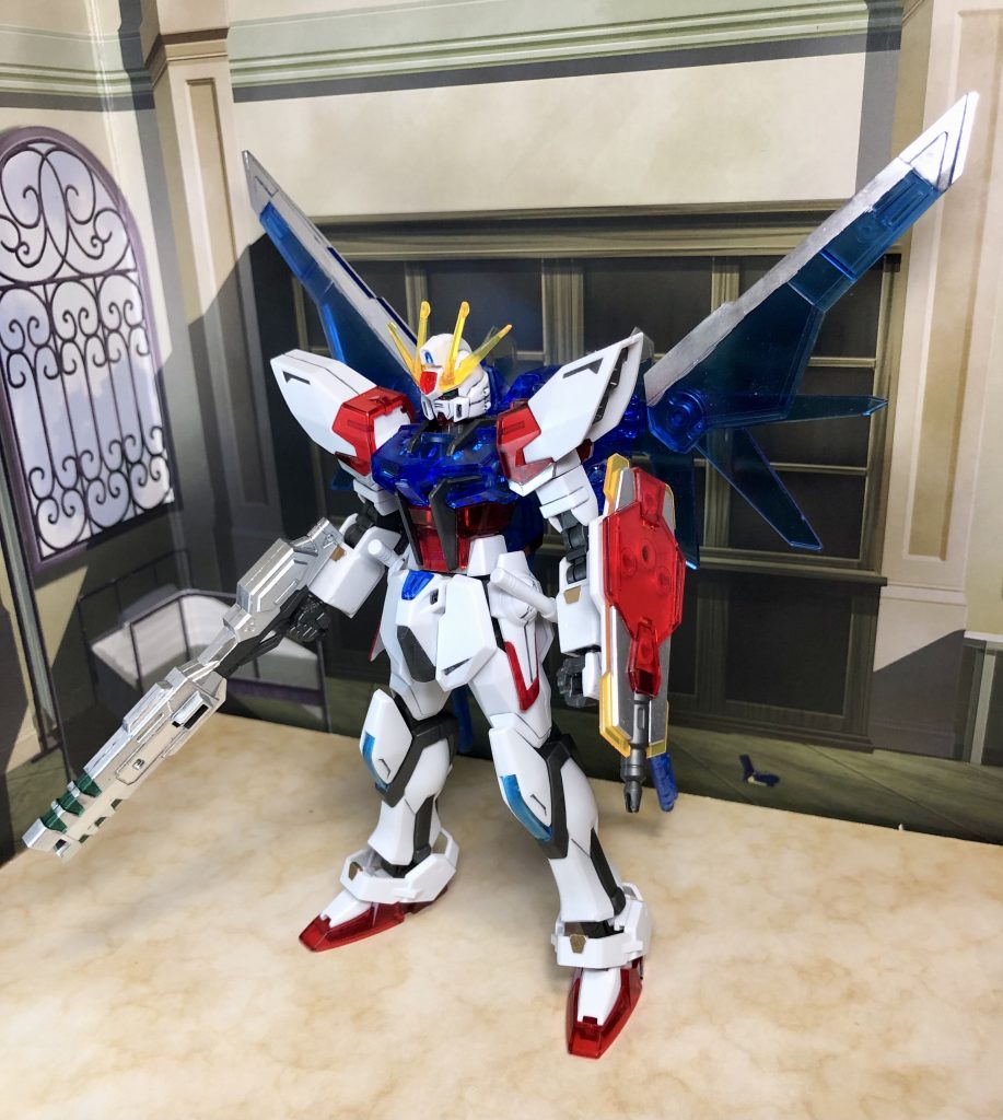 HG ビルドストライクガンダムフルパッケージ　クリアカラー　部分塗装–2枚目/制作者：shiratama