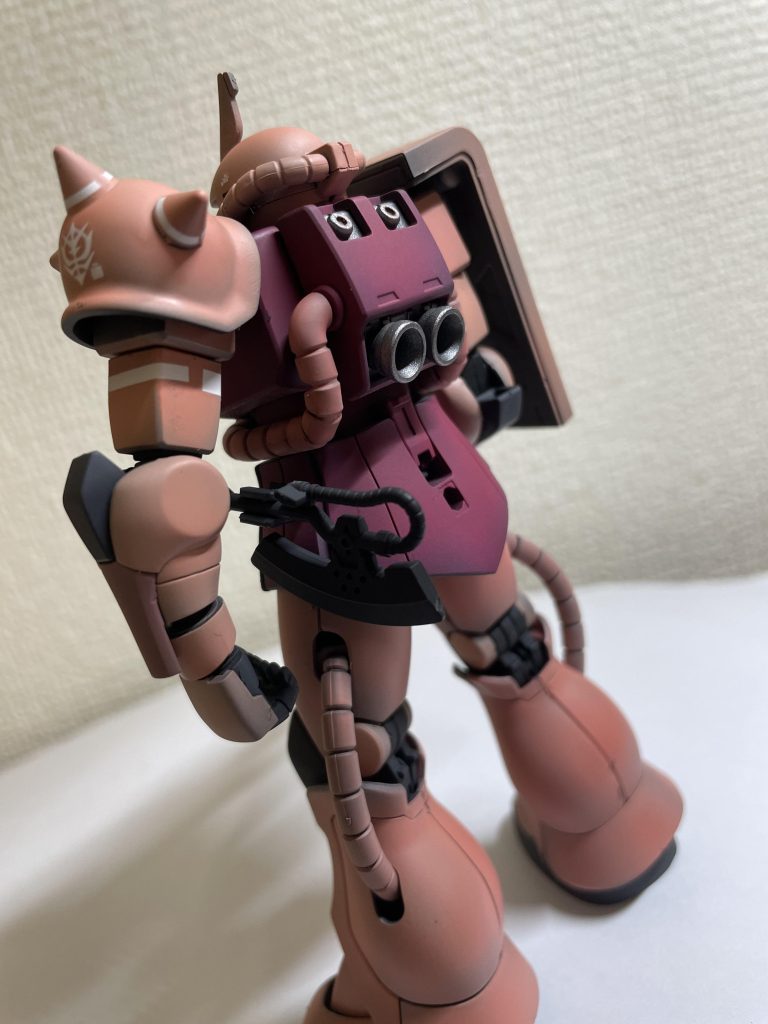 HG シャア専用ザクII–4枚目/制作者：工房たなか