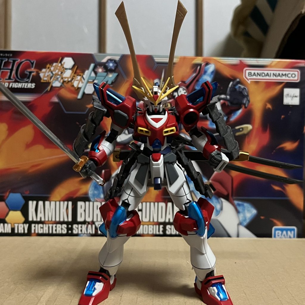 後ろの角パーツ立たせて何とかモード風に