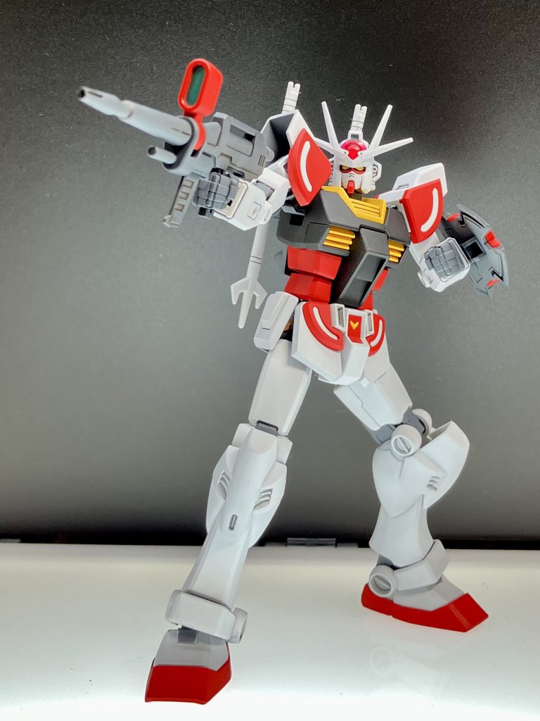 シールないからライフルとおでこのセンサーも塗ったよ！